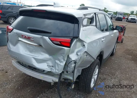 2021 GMC Terrain Awd Sle из США, поврежденный, VIN 3GKALTEV0ML383484